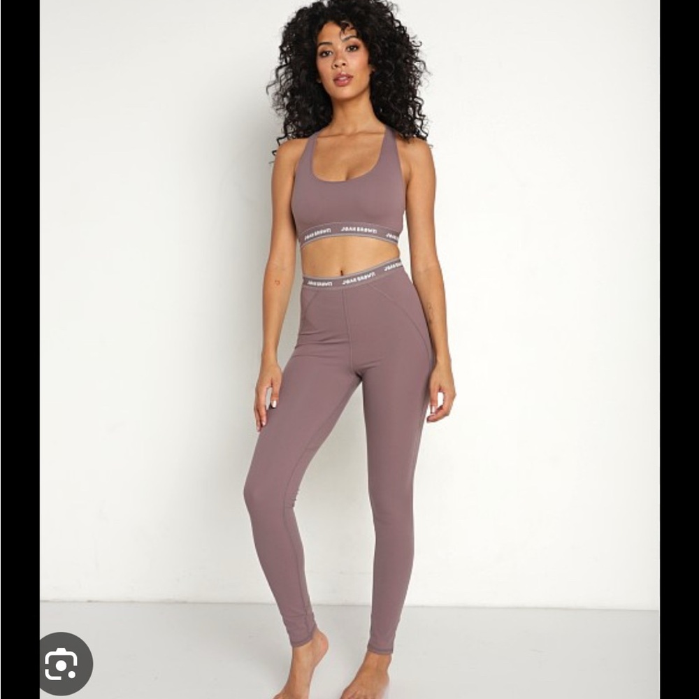 Joah Brown mauve leggings